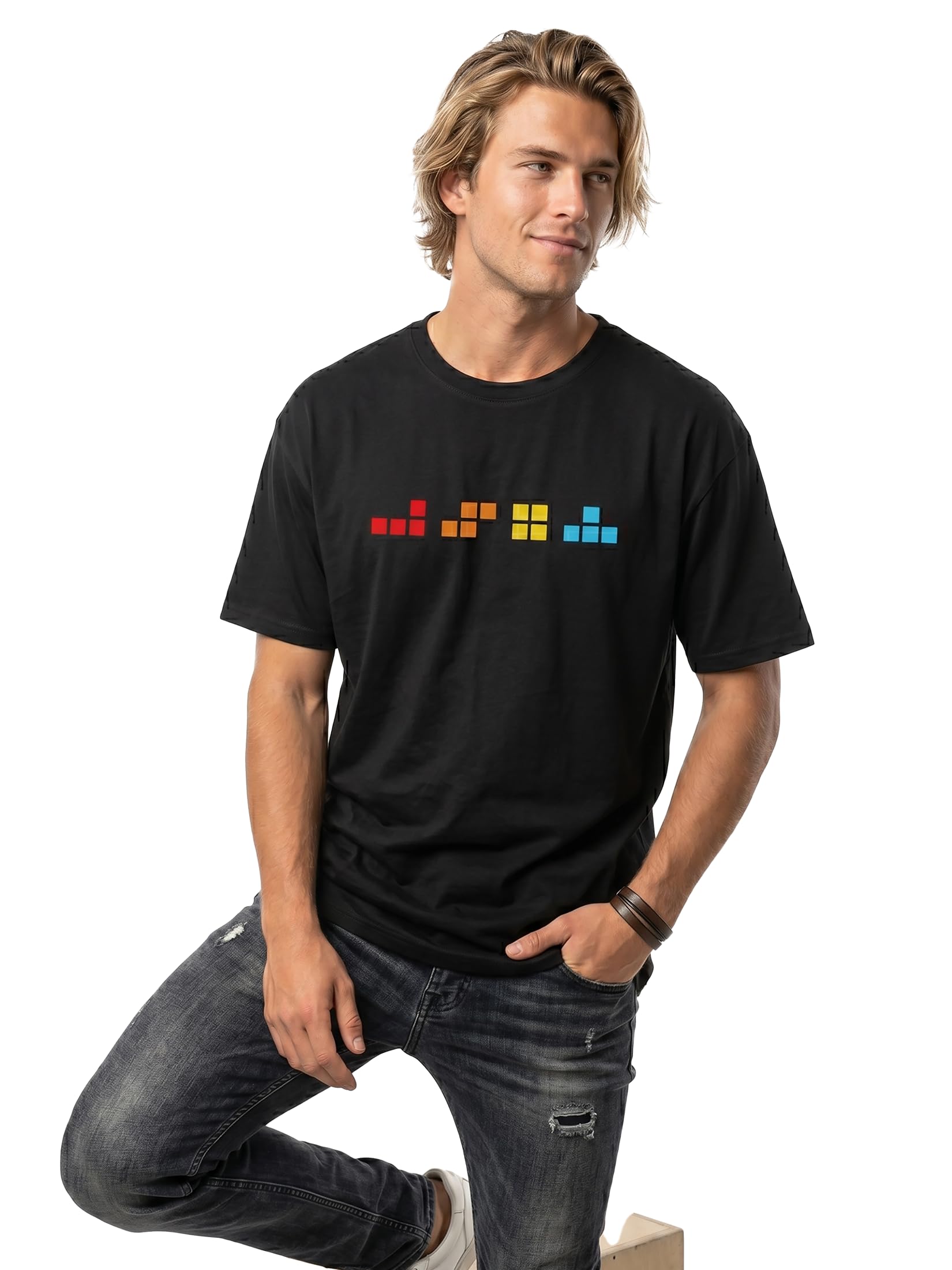 MAKAYA Gamer T-Shirt Uomo L Nero 100% cotone