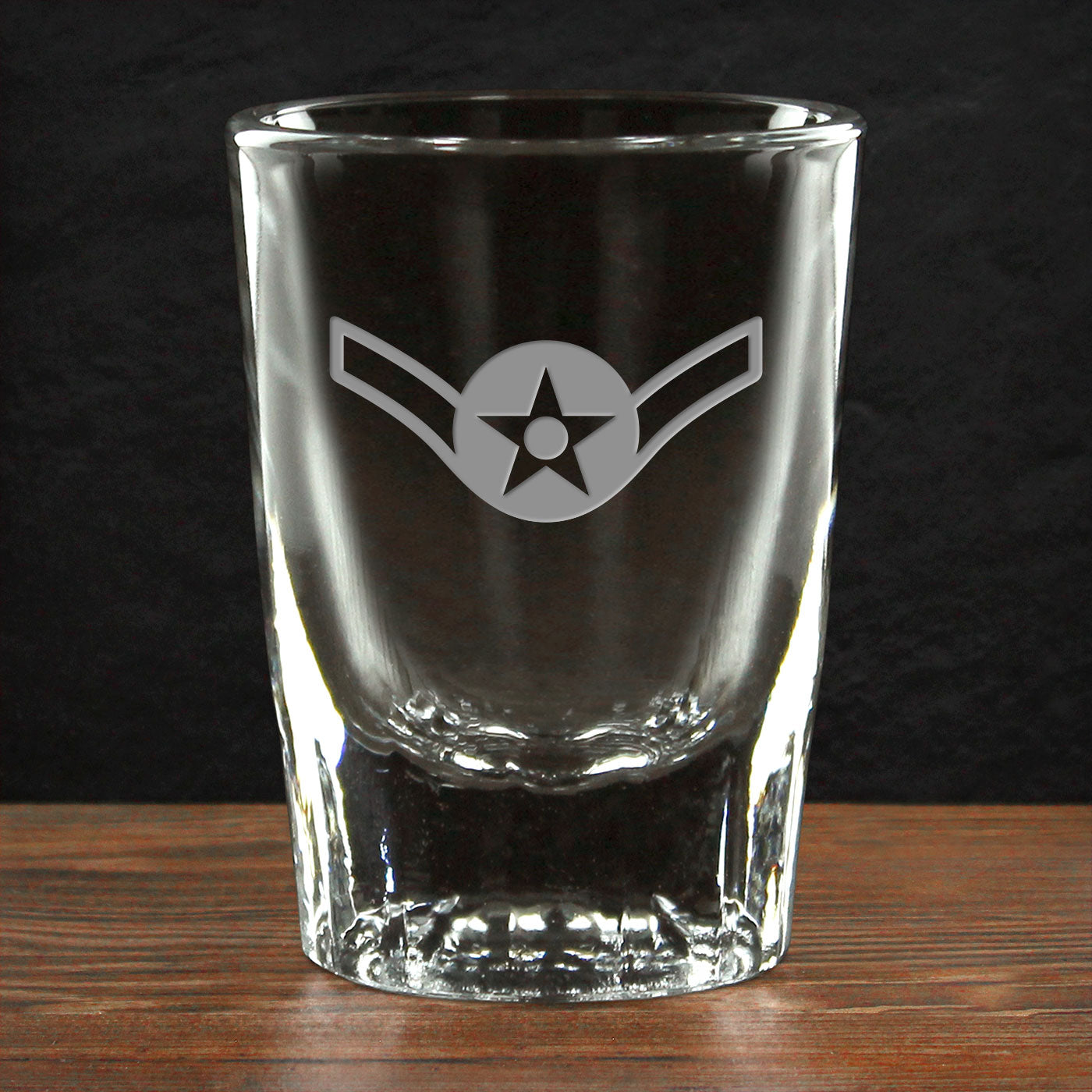 7.62 Design Air Force Logo bicchierino shot vetro 1.5 oz