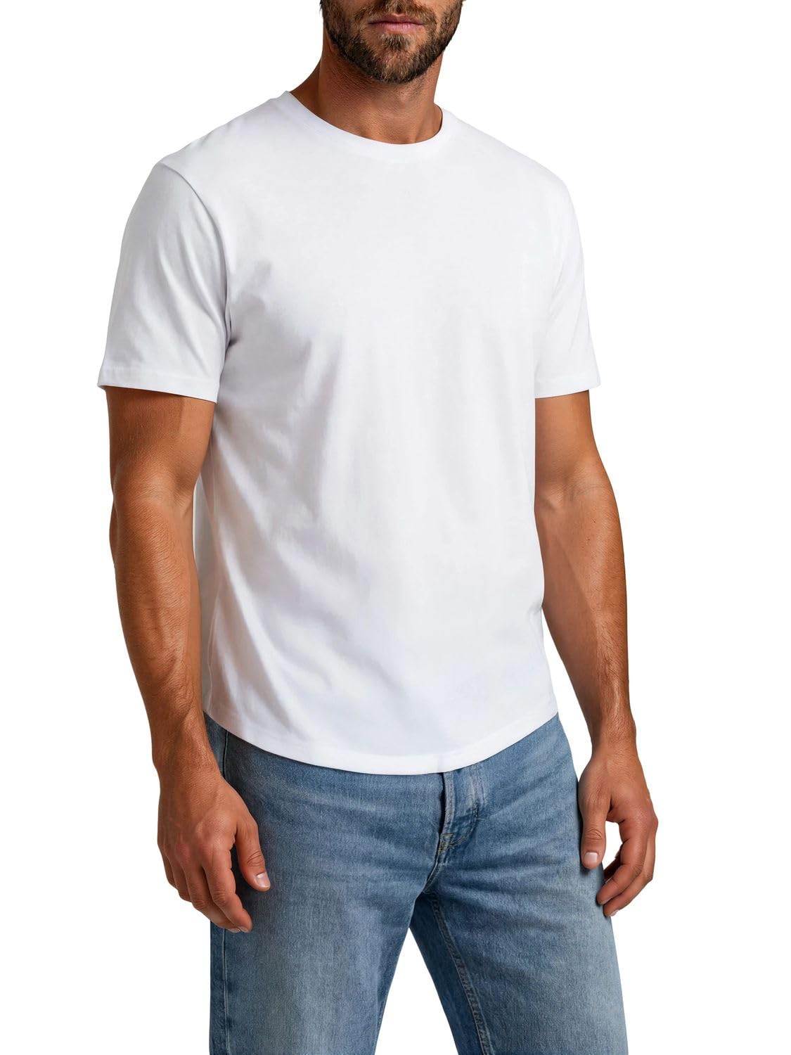 ONLY & SONS JEFF T-shirt uomo M bianco girocollo cotone