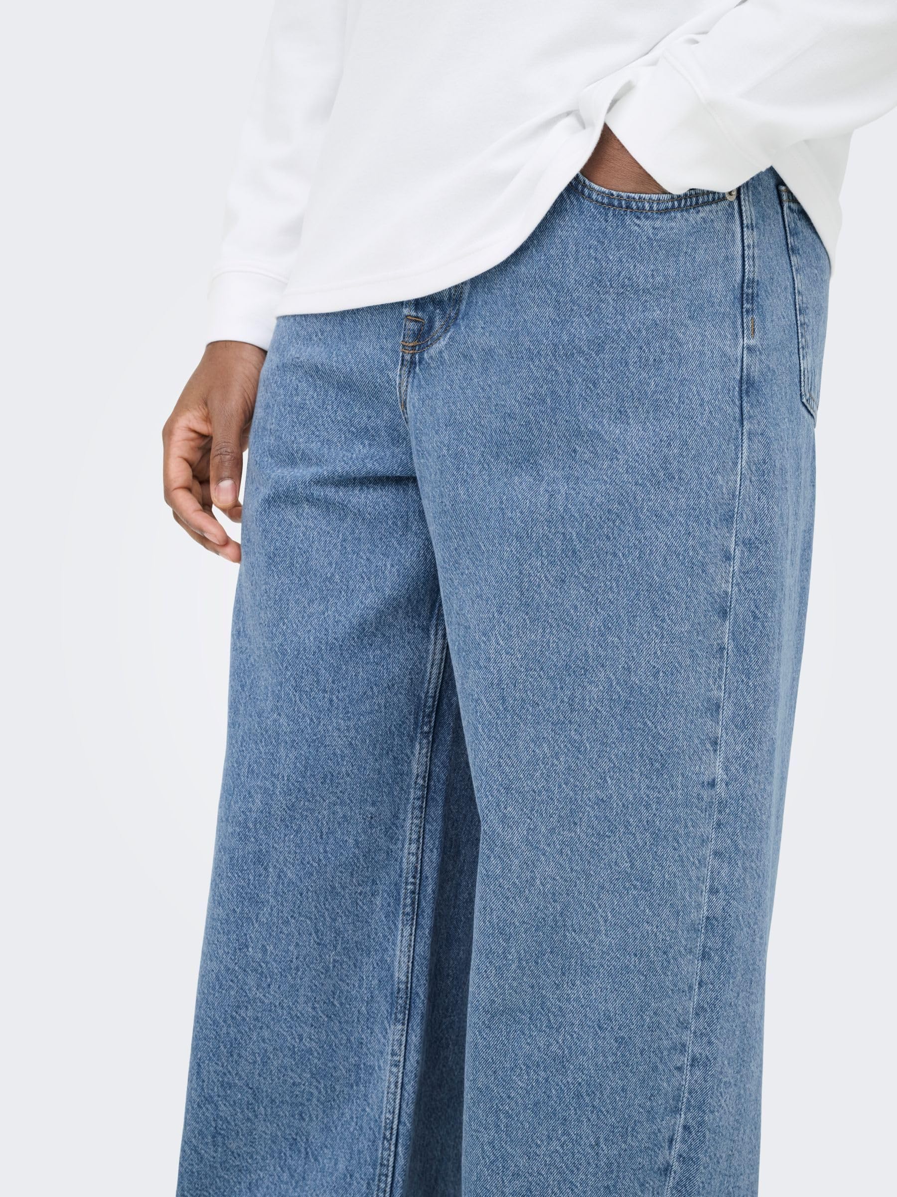 ONLY & SONS Onsremi Wide Pim Box Jeans Uomo Blu 30W 30L