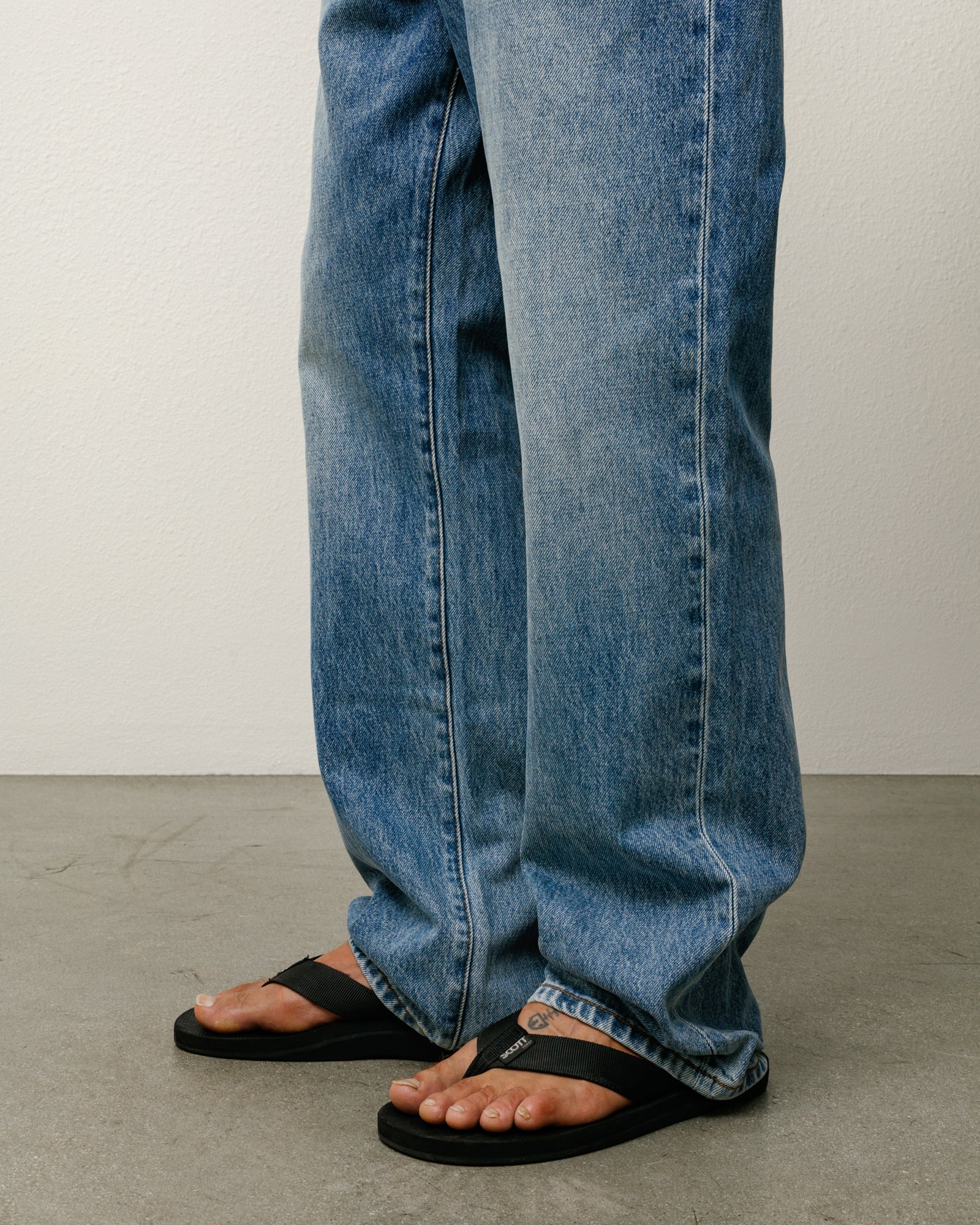 Stussy New Classic Jean jeans indigo stone wash 32