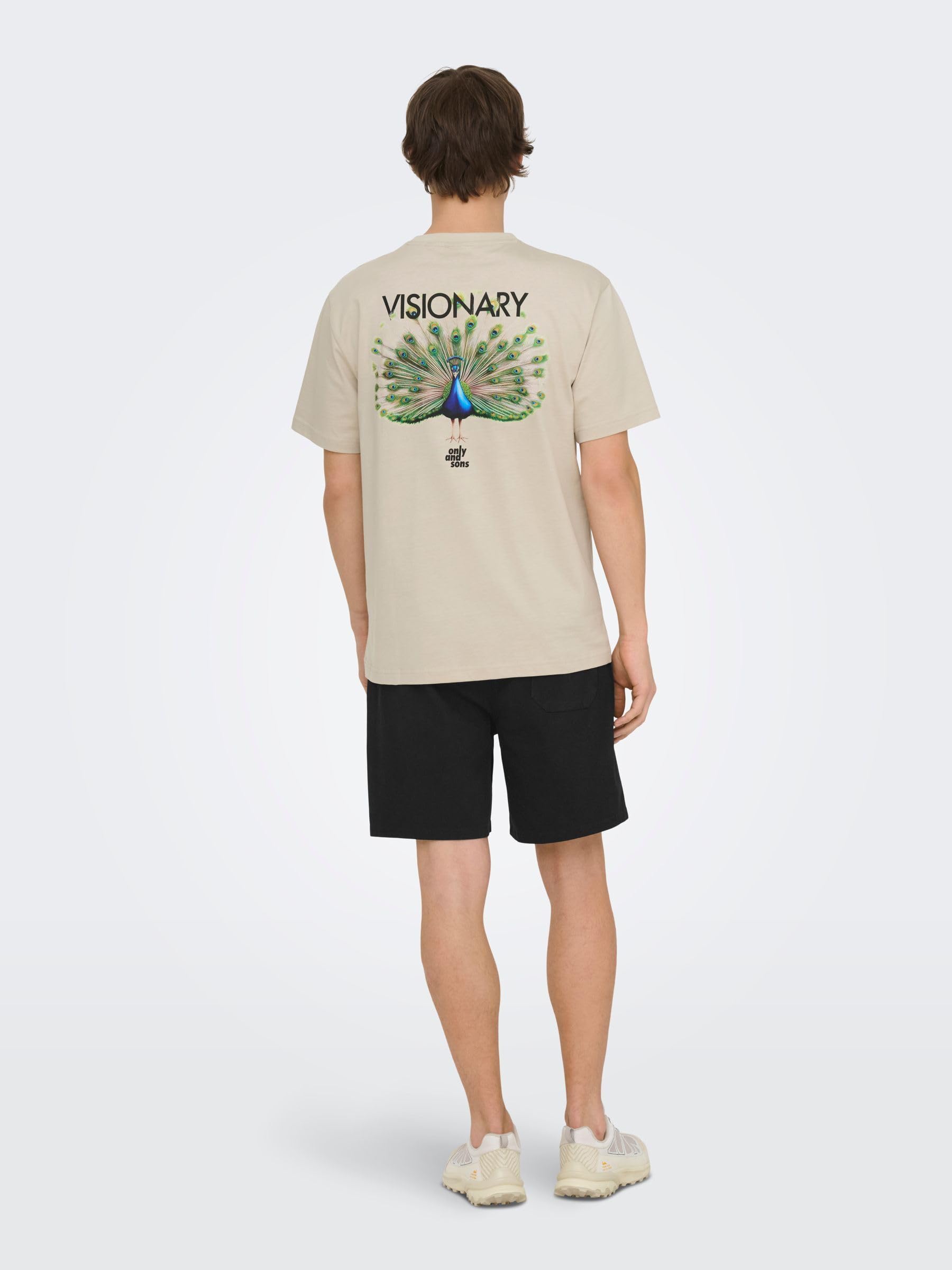 Only & Sons Onstel 0241 Noos Shorts Uomo Nero
