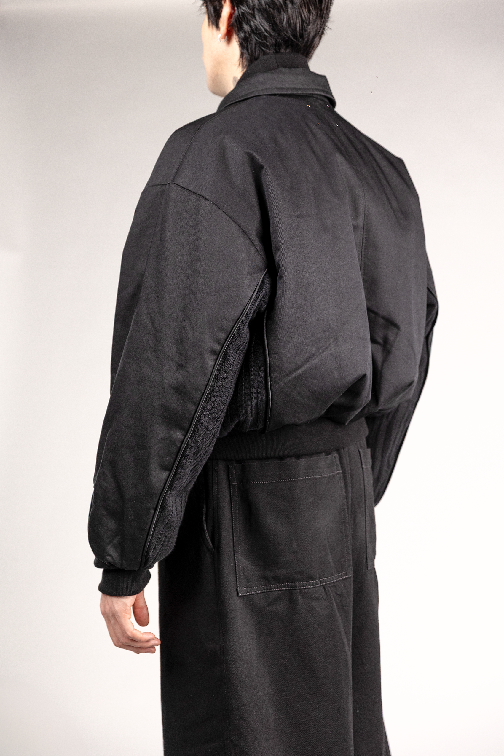 Tiat Fallen Angels Avalanche bomber cotone nero unica