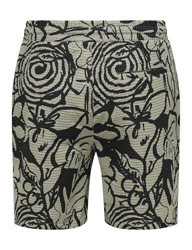 ONLY & SONS Onstel Savier Pantaloncini Uomo Quercia S waffle