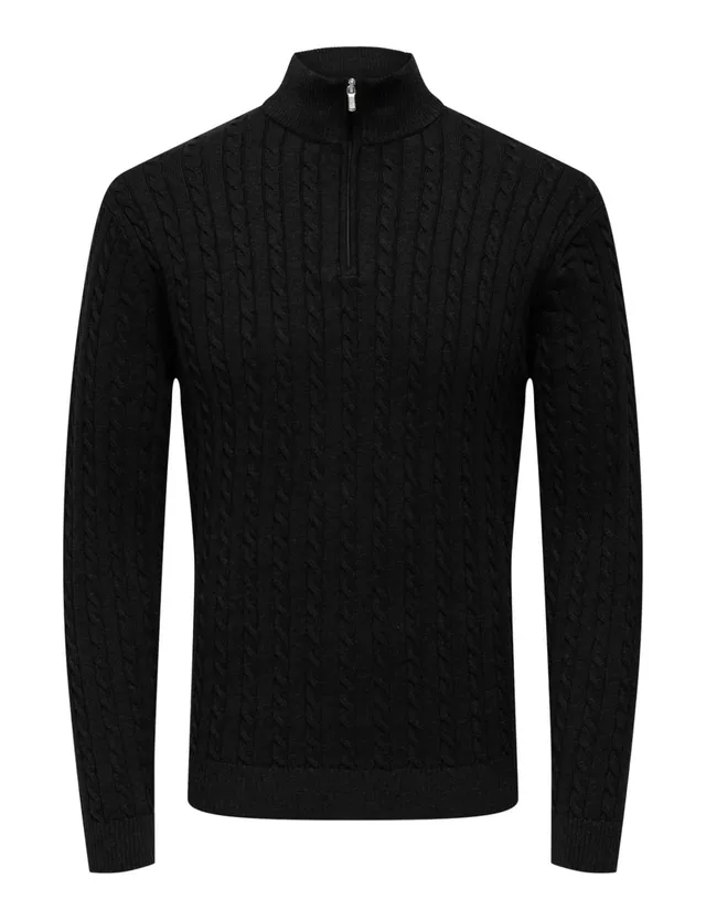 Only & Sons Onsloui pullover maglione uomo castor gray