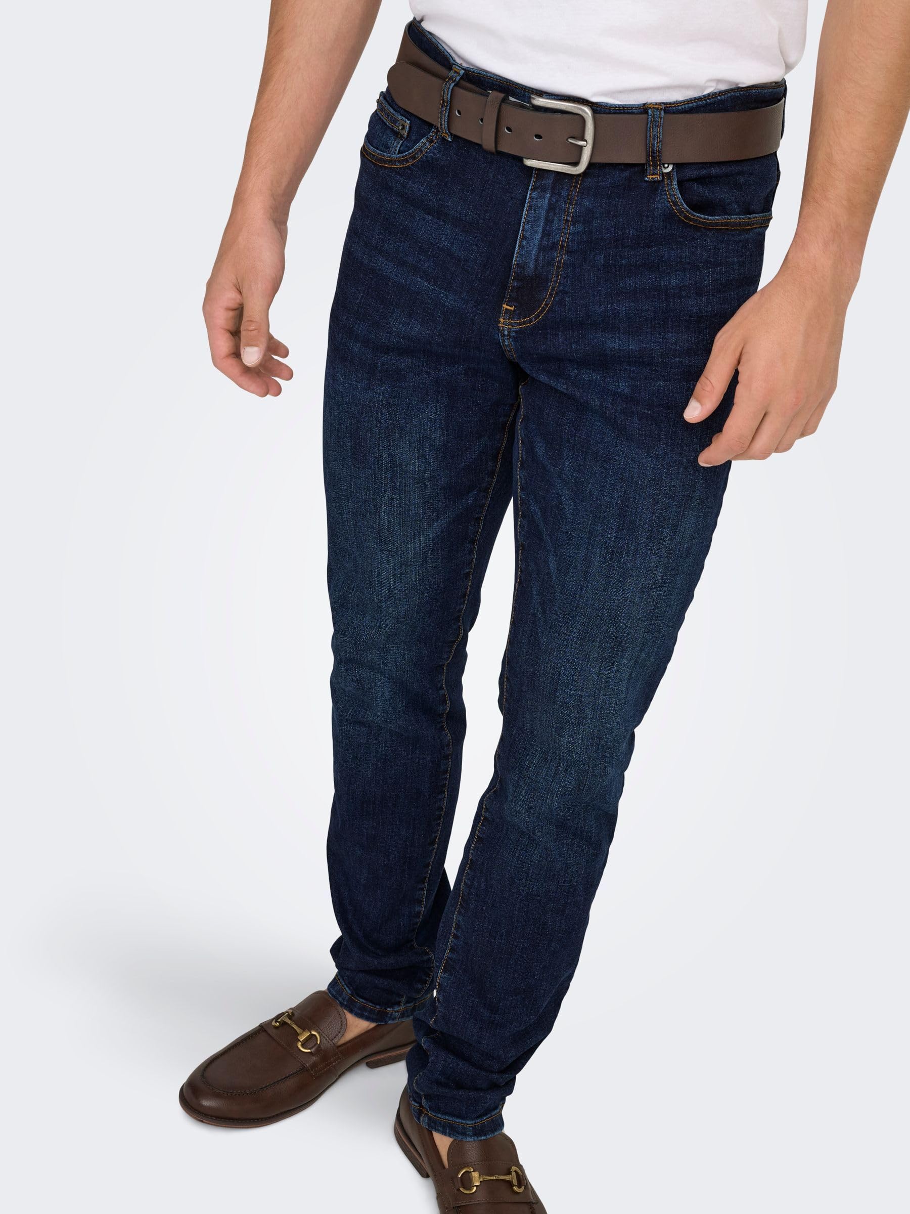 ONLY & SONS Onsloom Slim Black 4324 jeans uomo 32W/30L