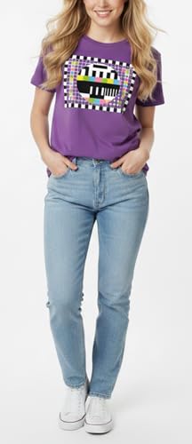 Makaya Sheldon T-Shirt Donna Cotone Viola Taglia XL