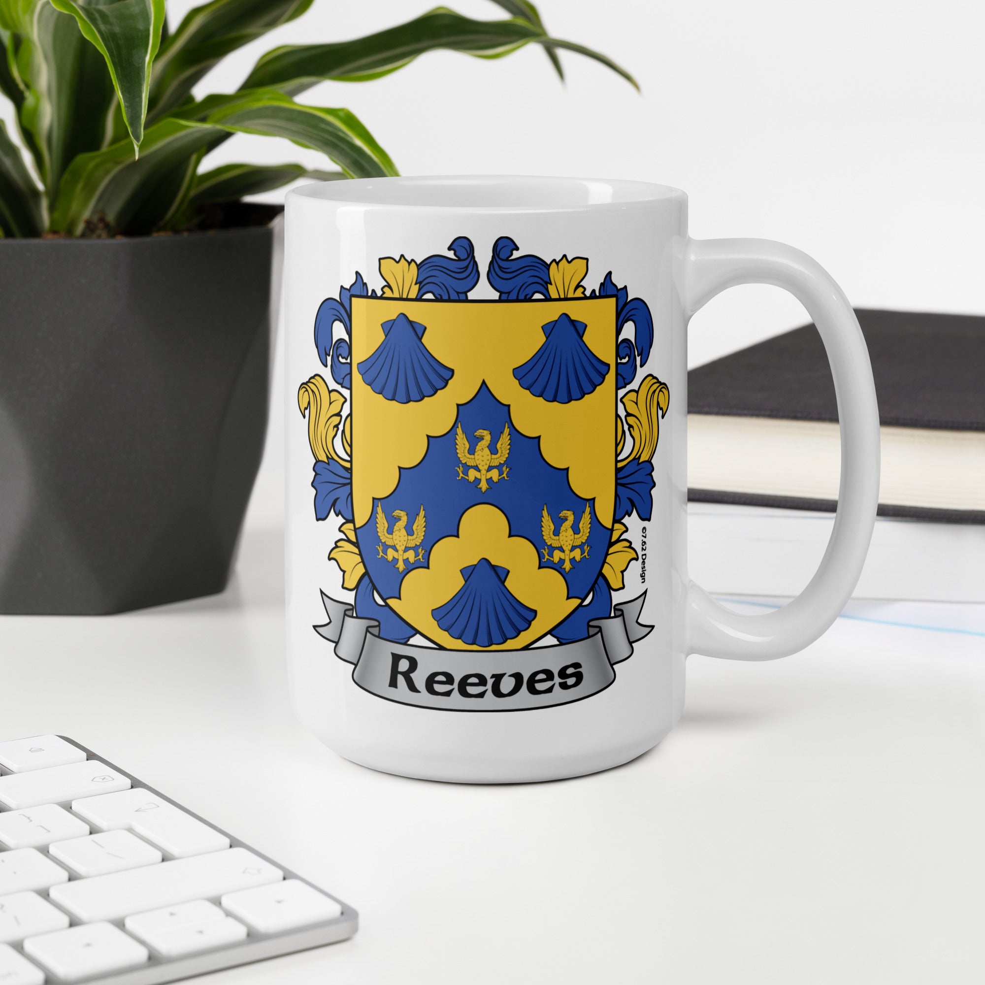 7.62 Design Reeves tazza mug ceramica 15oz stemma irlandese
