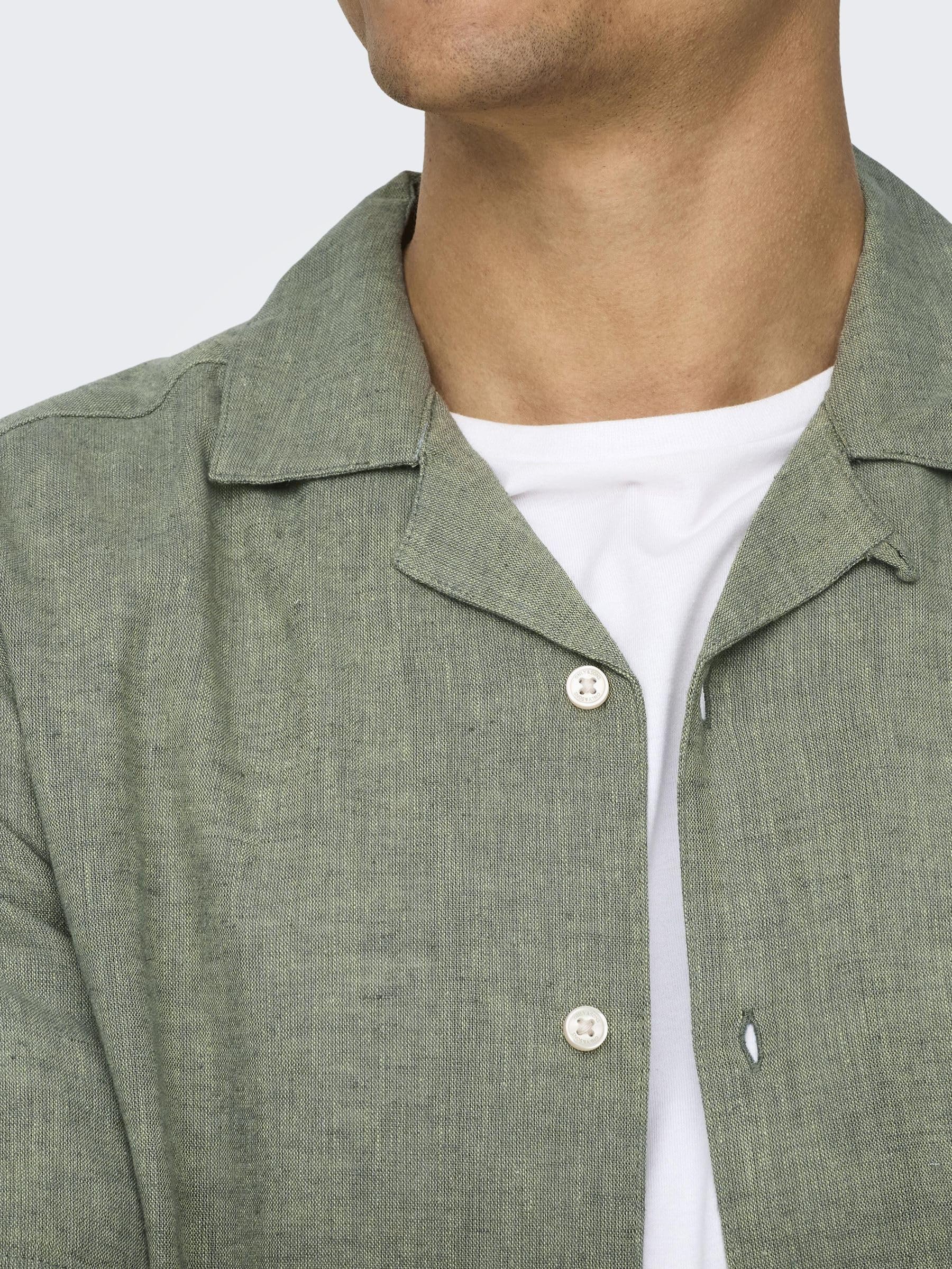 Only & Sons Onscaiden Shirt camicia uomo manica lunga