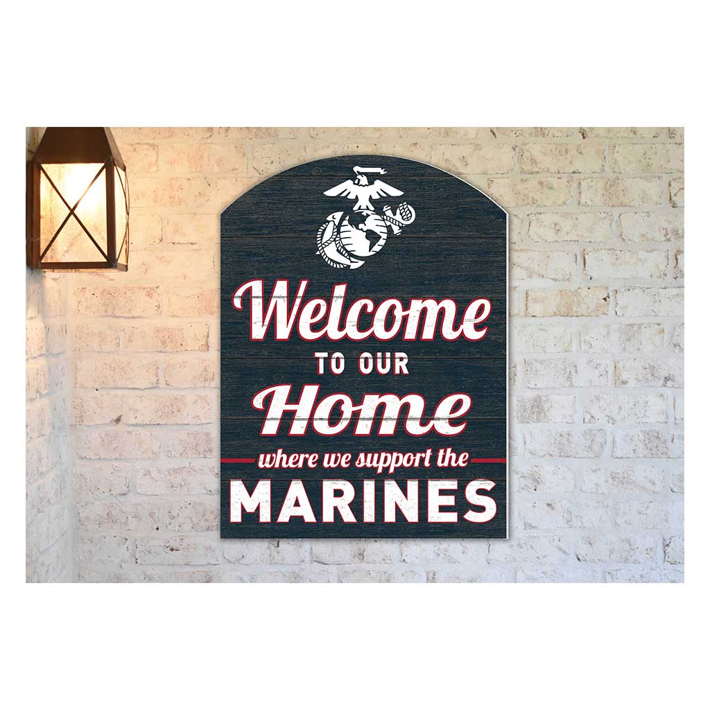 7.62 Design USMC cartello welcome 16x22 esterno
