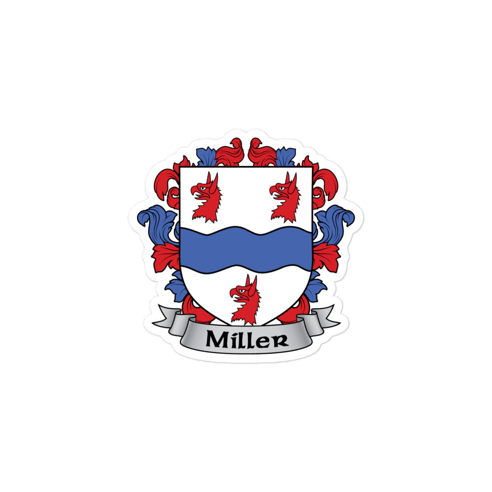 7.62 Design Miller adesivo sticker vinile 7x7 cm stemma