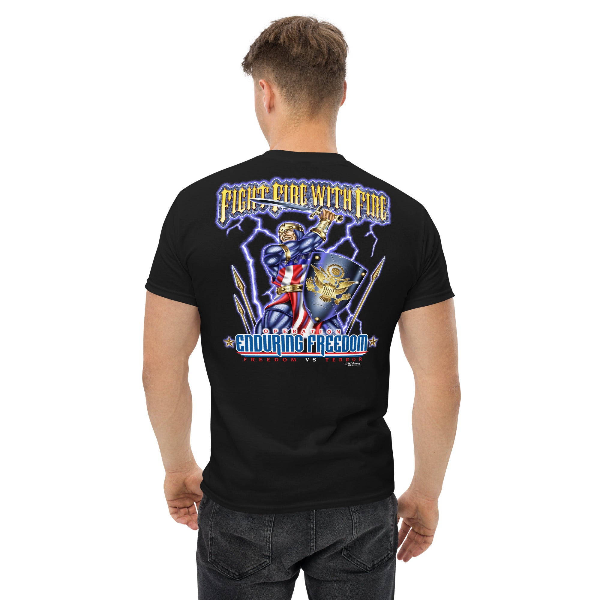 7.62 Design Enduring Knight Maglietta nero cotone