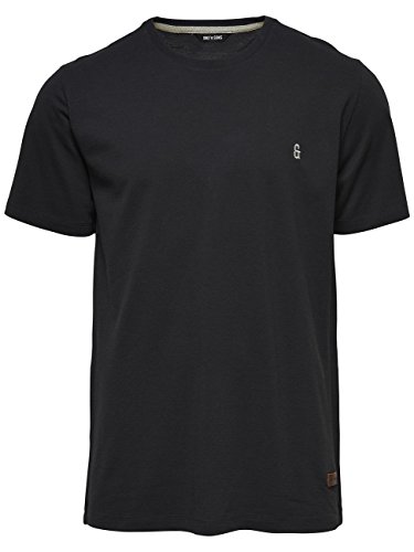 Only & Sons 22000785 T-shirt Uomo Nero Cotone
