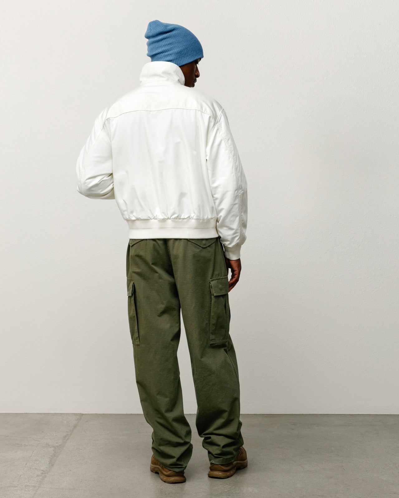 Stussy Cargo Pant pantaloni verde oliva cotone