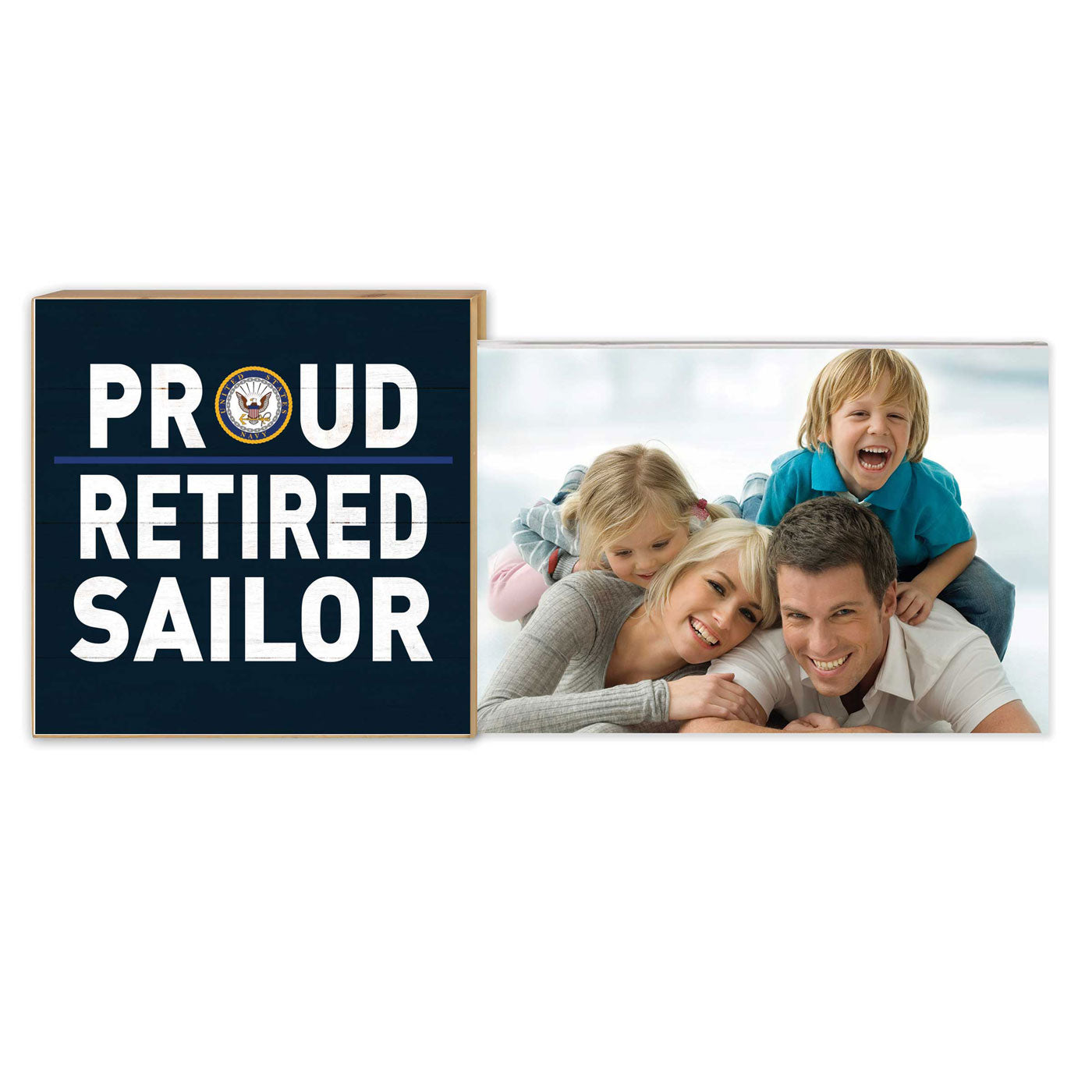 7.62 Design Navy Retired cornice portafoto 4x6 5x10.5