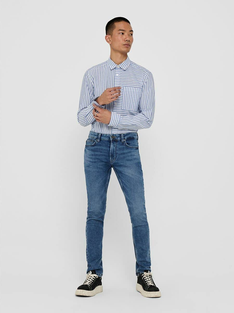 Only & Sons Onstripp Life camicia uomo a righe