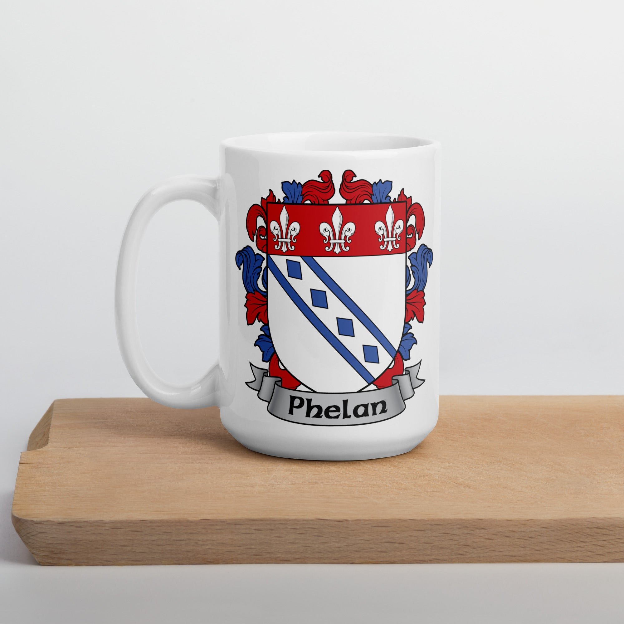 7.62 Design Phelan tazza ceramica 15oz stemma irlandese