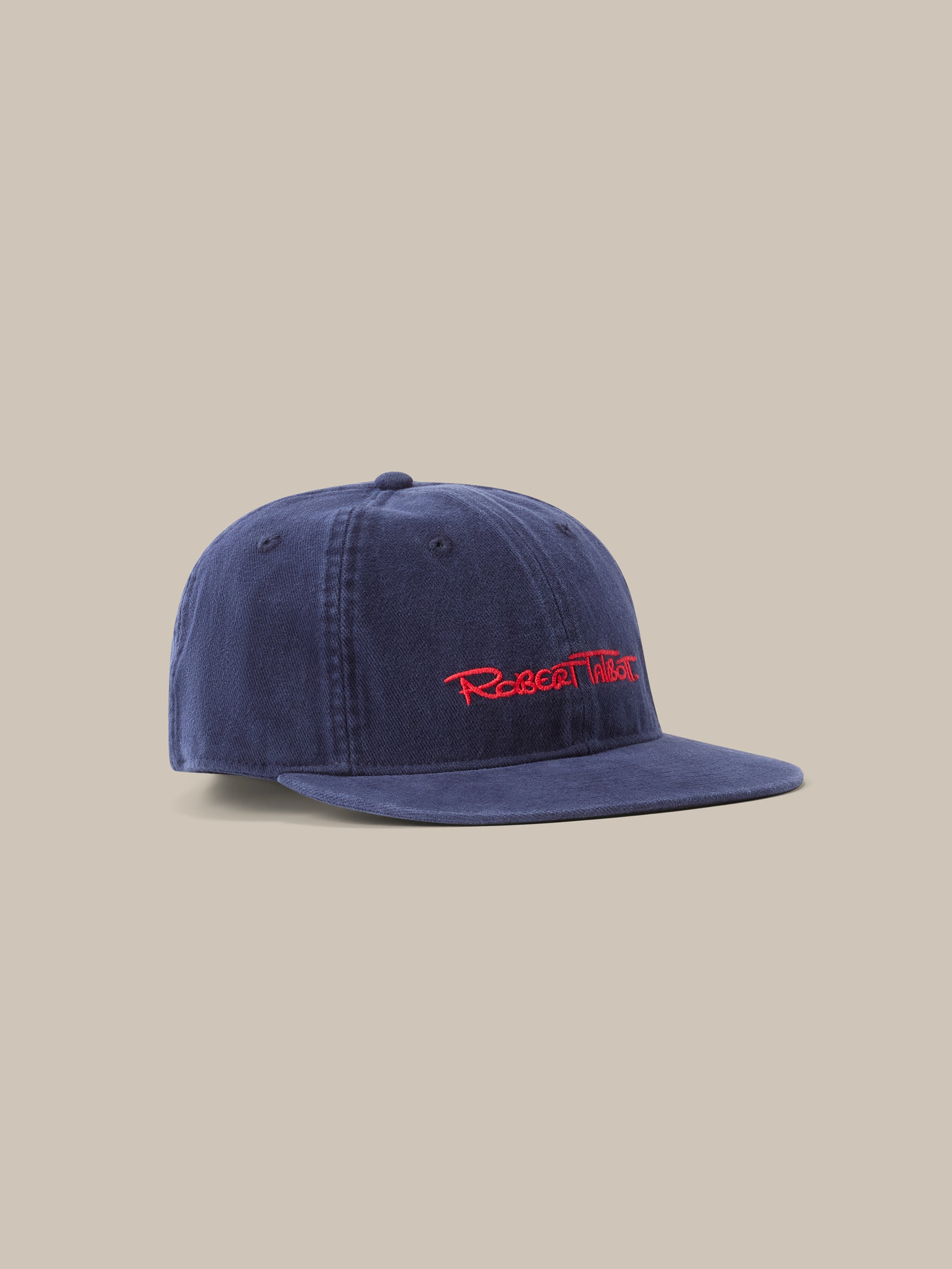 Robert Talbott Selleck Cappello Cotone Blu Navy