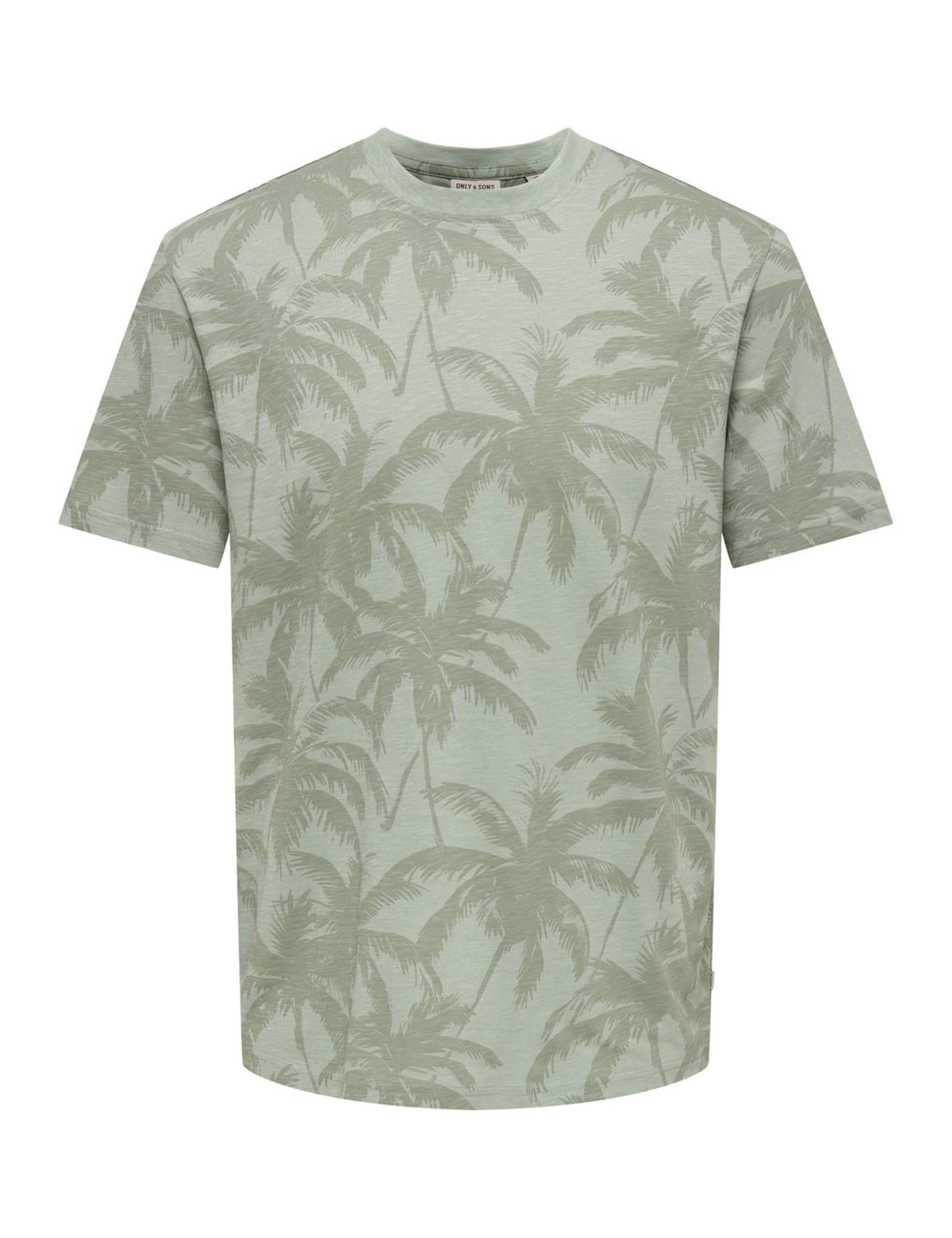 Only & Sons Onsperry Leaf maglietta uomo verde taglia S