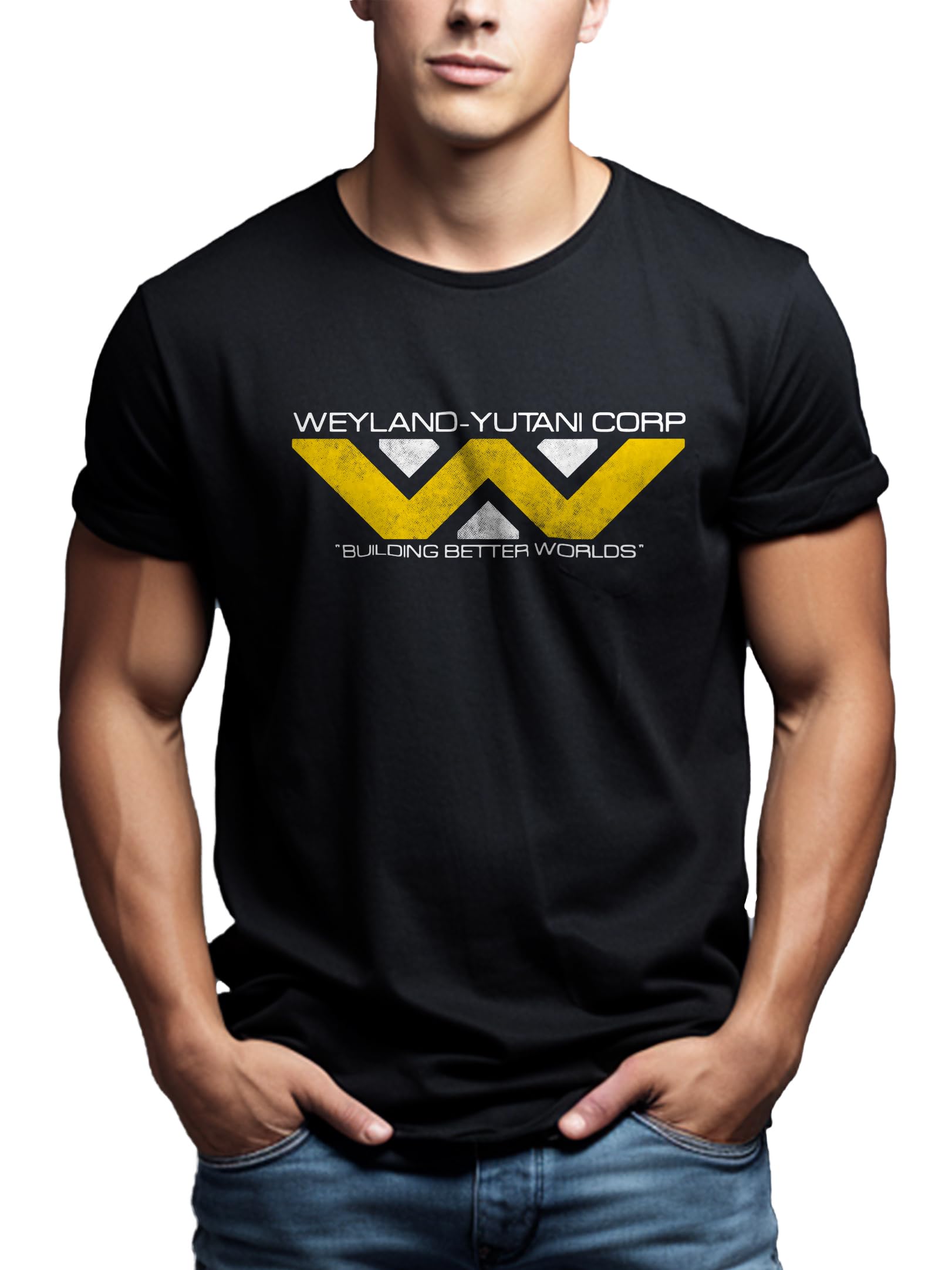 Makaya Weyland Yutani Alien T-Shirt Uomo M Cotone