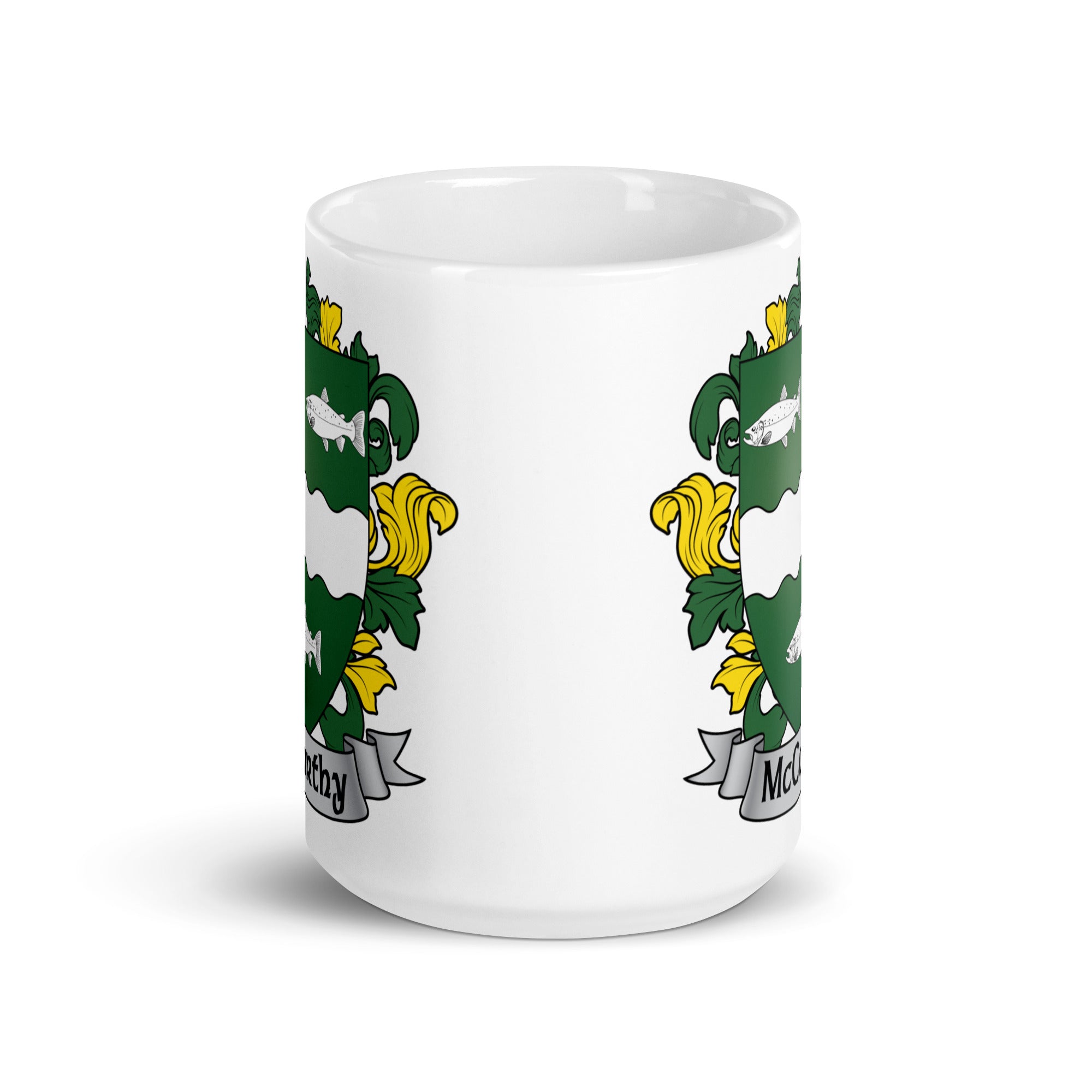 7.62 Design McCarthy tazza ceramica 15oz stemma irlandese