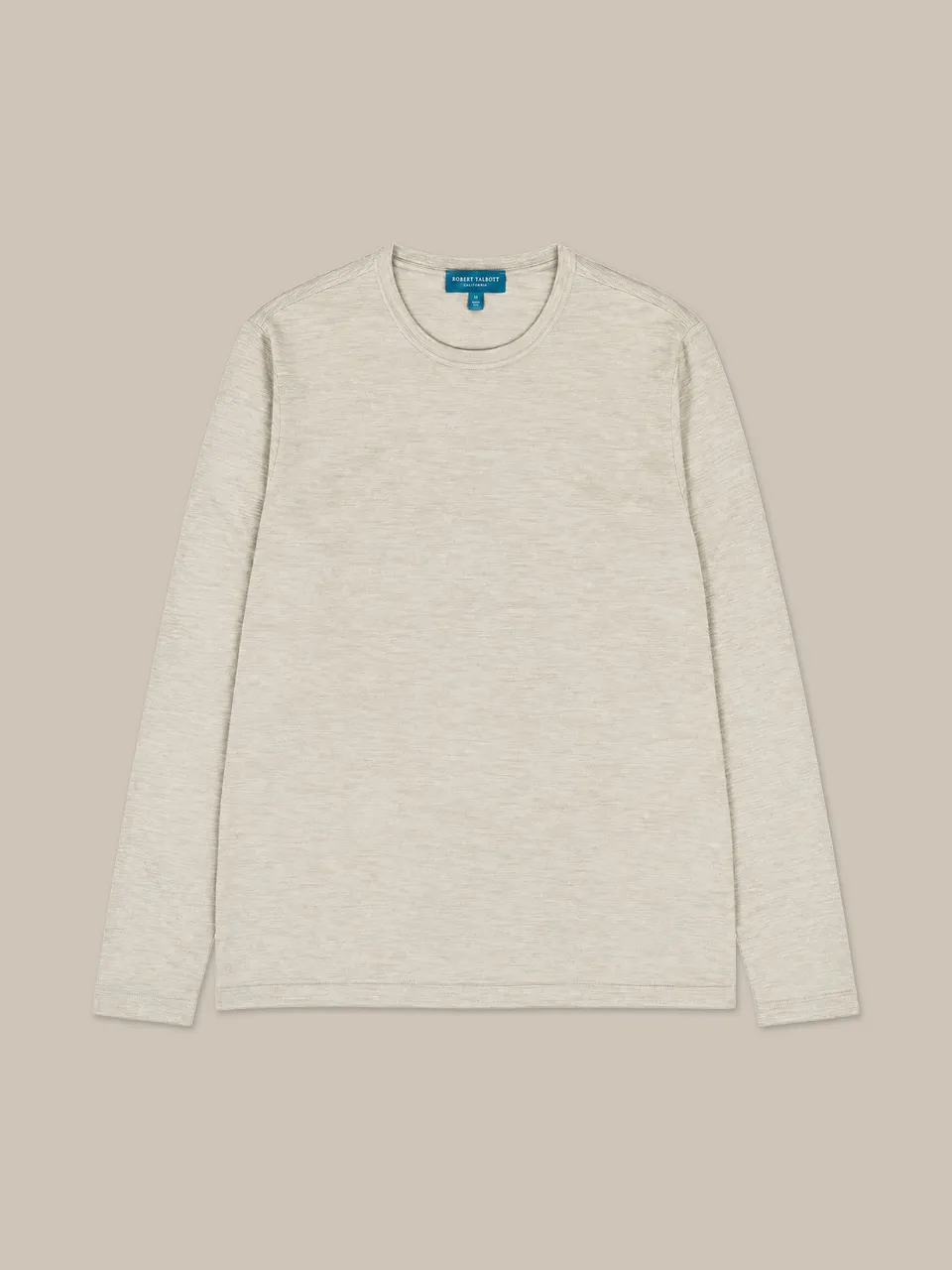 Robert Talbott Lawrence maglione lana seta flax maniche lunghe