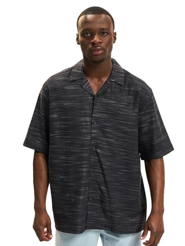 ONLY & SONS Bidal Camicia Uomo Blu Maniche Corte Cotone Viscosa