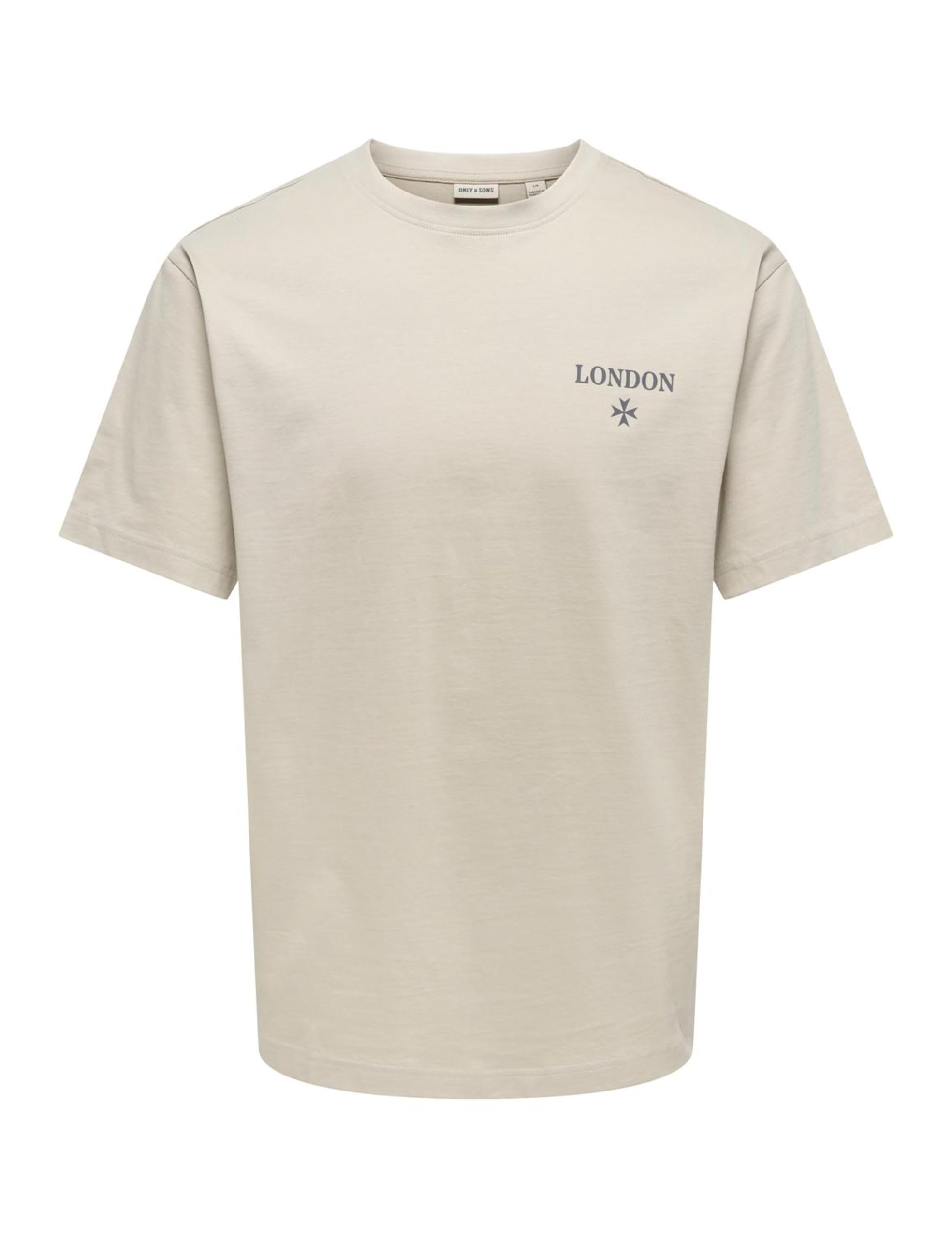 Only & Sons Onsfred t-shirt uomo bianca taglia S