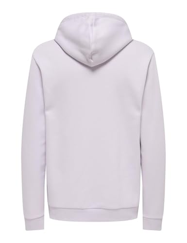 ONLY & SONS Onsceres felpa cappuccio Misty Lilac taglia M