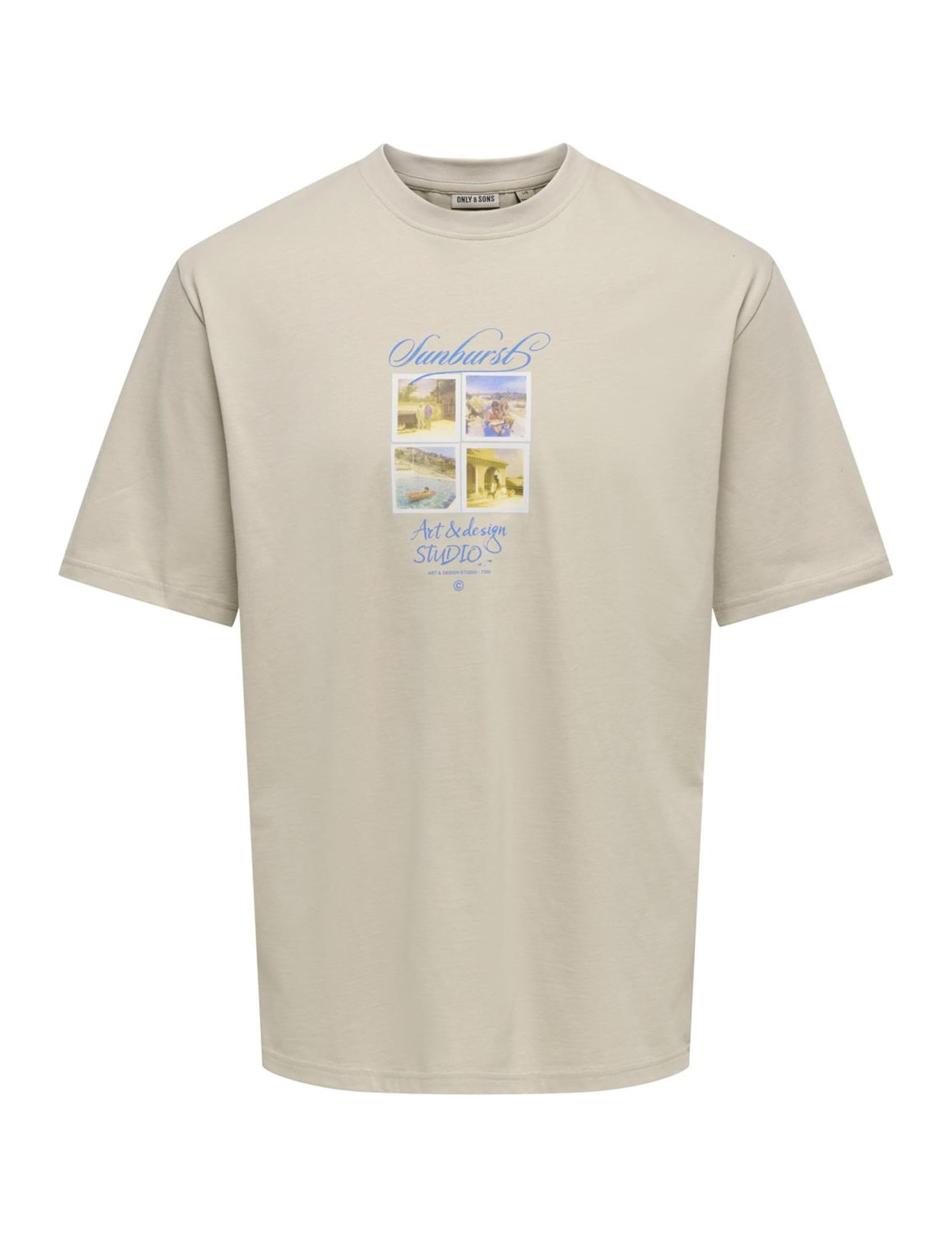 Only & Sons Onsmingo RLX SS Tee maglietta uomo nero cotone