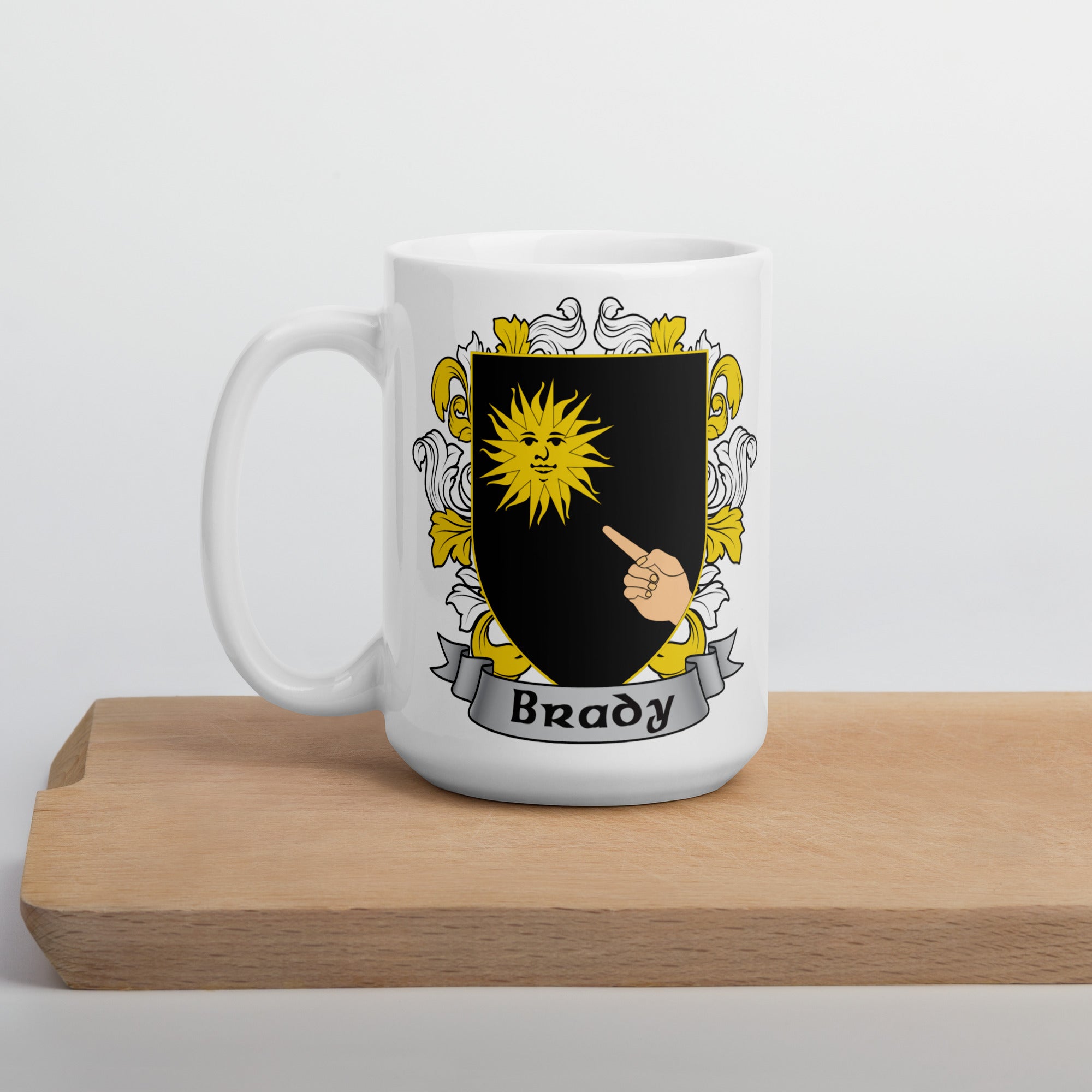 7.62 Design Brady tazza ceramica 15oz stemma irlandese