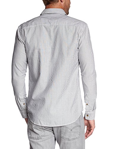 ONLY & SONS Camicia Uomo M Blu Dark Navy cotone