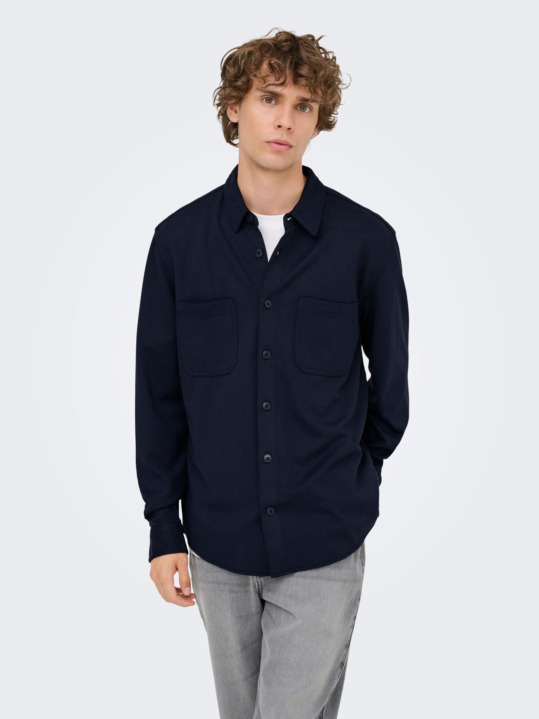 ONLY & SONS Onsmark 0209 Camicia Oversize Uomo XXL
