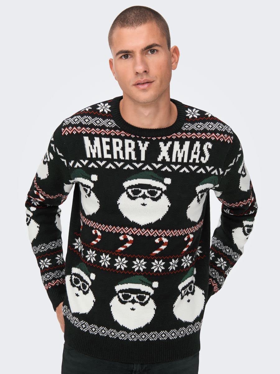 ONLY & SONS Maglieria Maglione Uomo Eden M scollo rotondo