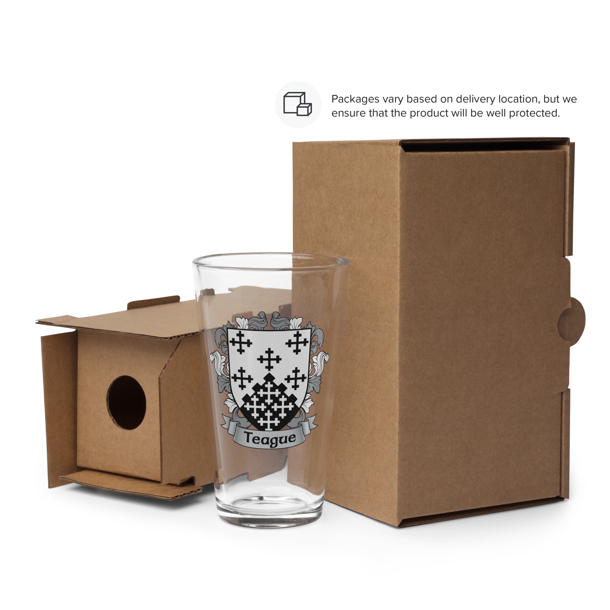 7.62 Design Teague Bicchiere Birra 473 ml Stemma
