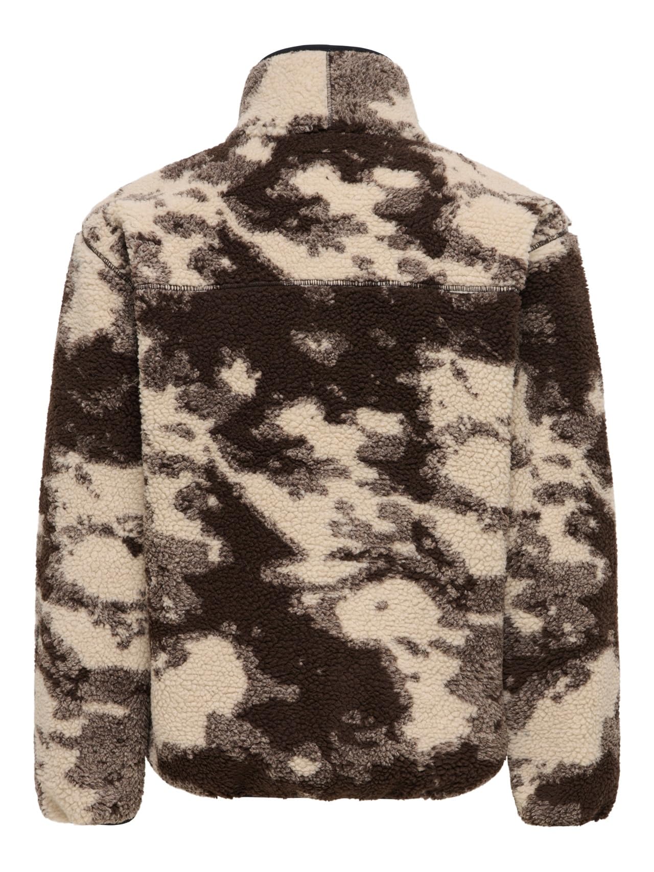 Only & Sons Onswadud Giacca Sherpa Uomo Pile Collo Alto