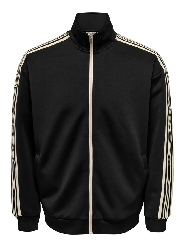 Only & Sons Onsriber Cardigan Felpa Uomo XL Zip Collo Alto