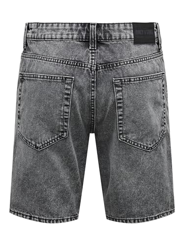 ONLY & SONS Pantaloncini denim uomo L 5 tasche cotone