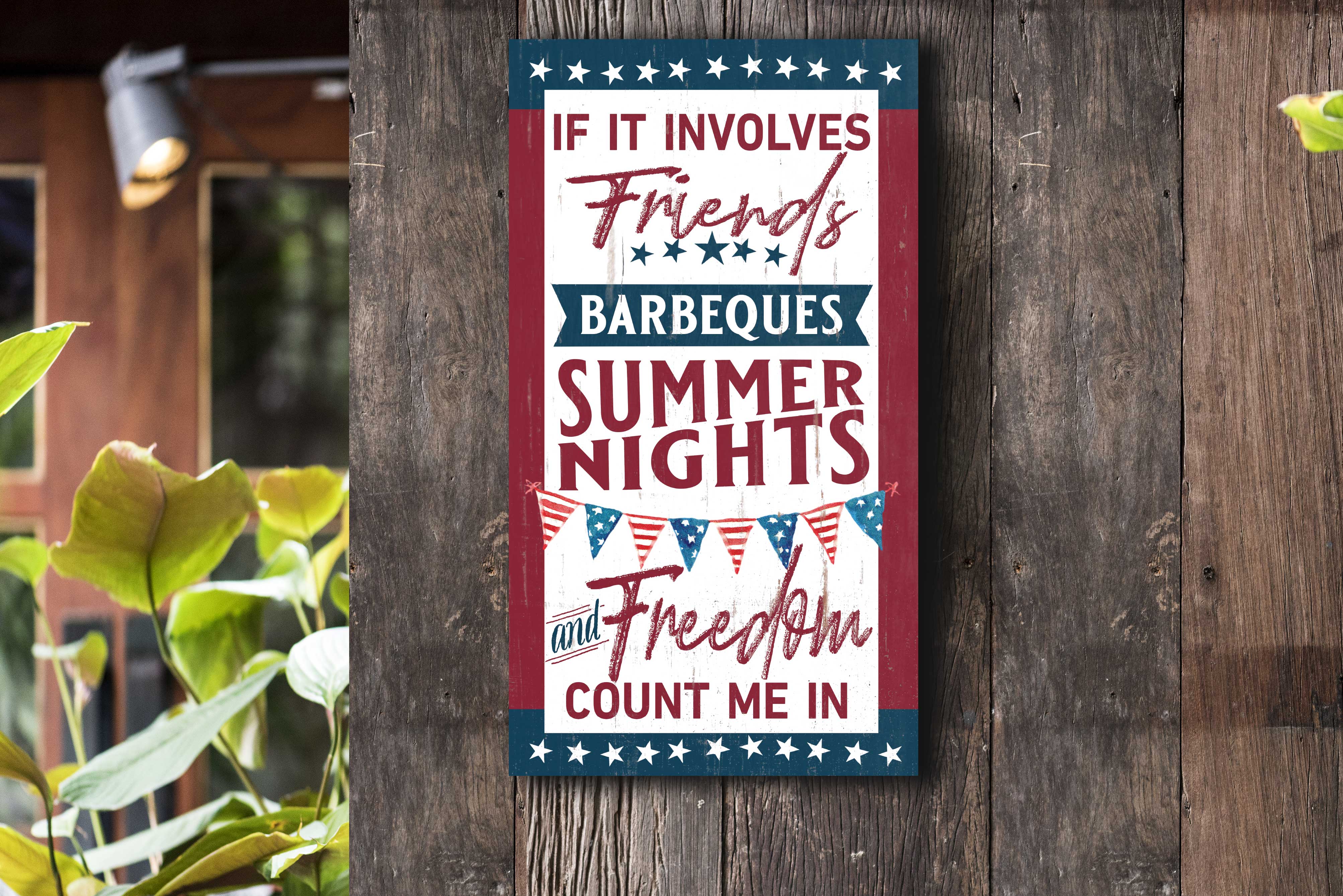 7.62 Design Friends BBQ Targa PVC 28x51cm USA