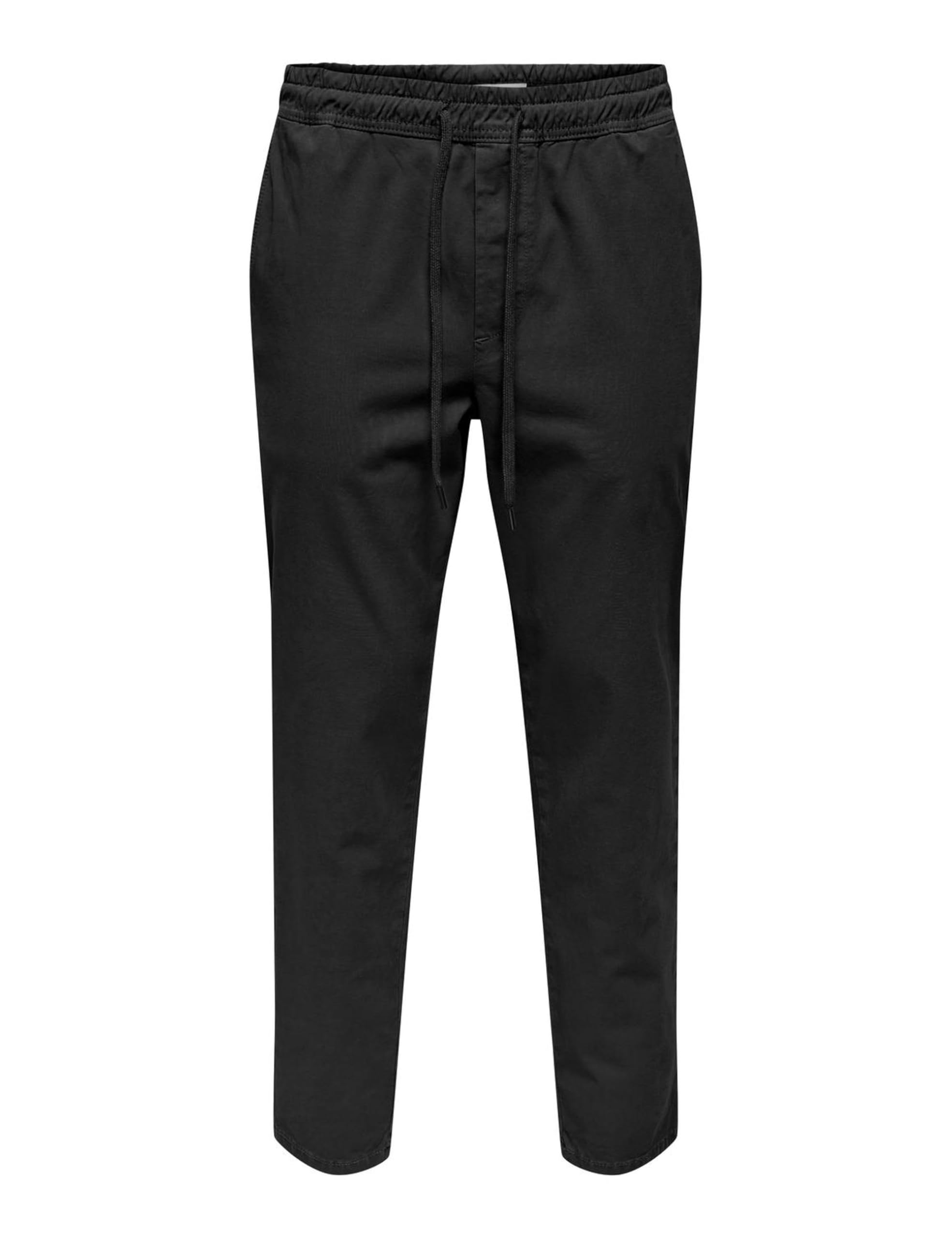 ONLY & SONS Pantaloni Onslinus Tapered Nero Taglia L