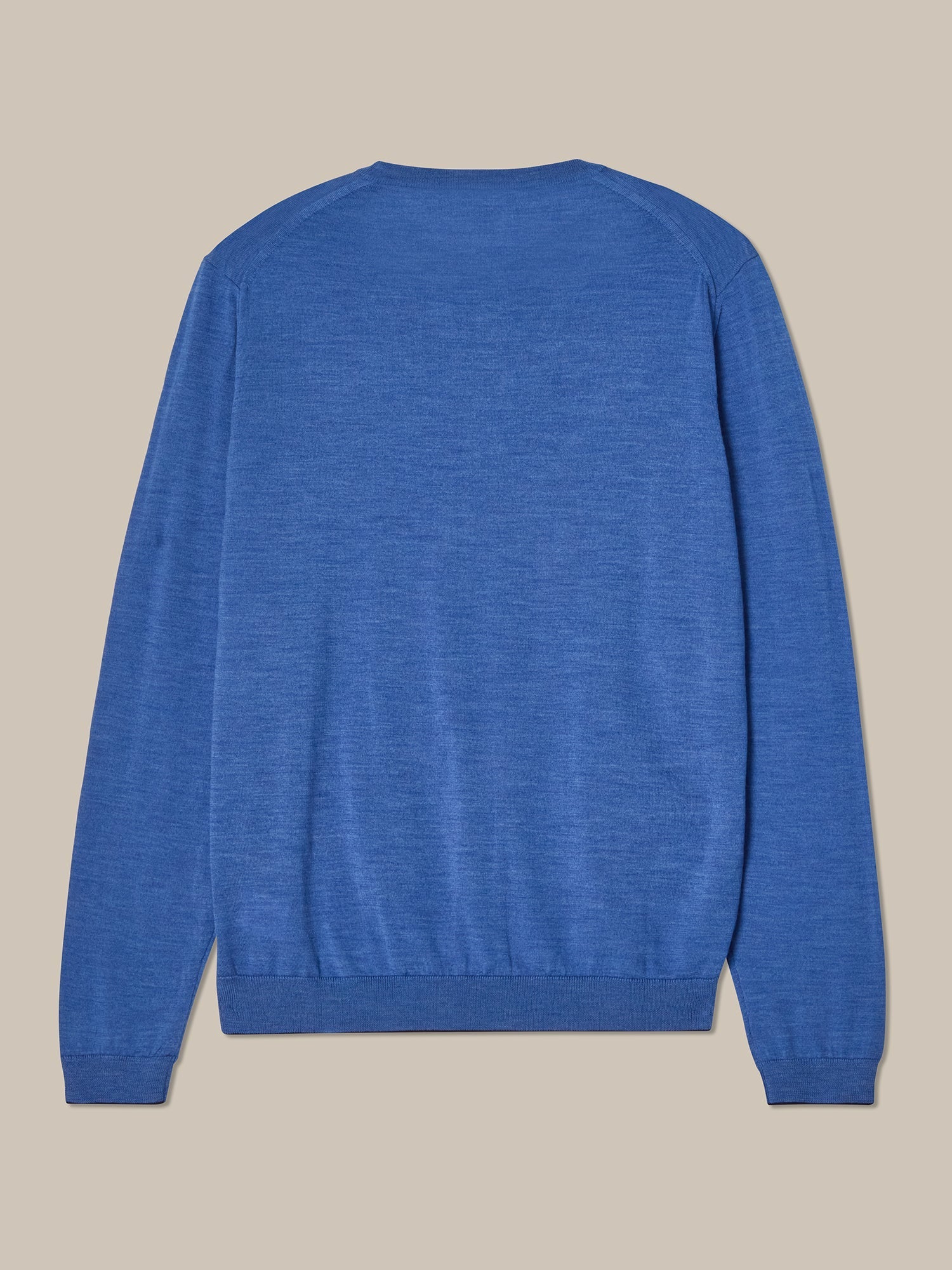 Robert Talbott Keaton maglione merino azzurro