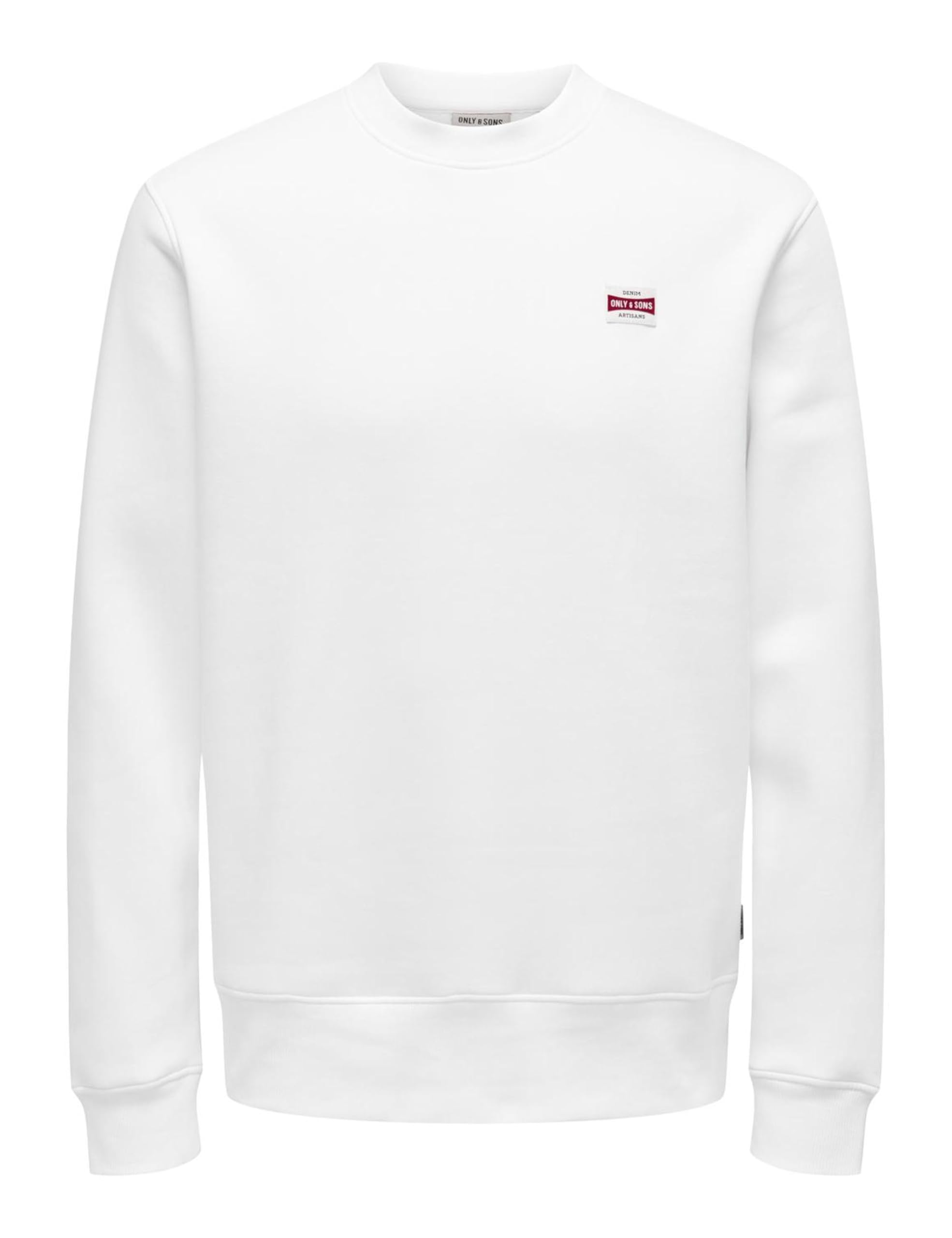 Only & Sons Onsdawson Reg Crew felpa uomo girocollo nera M