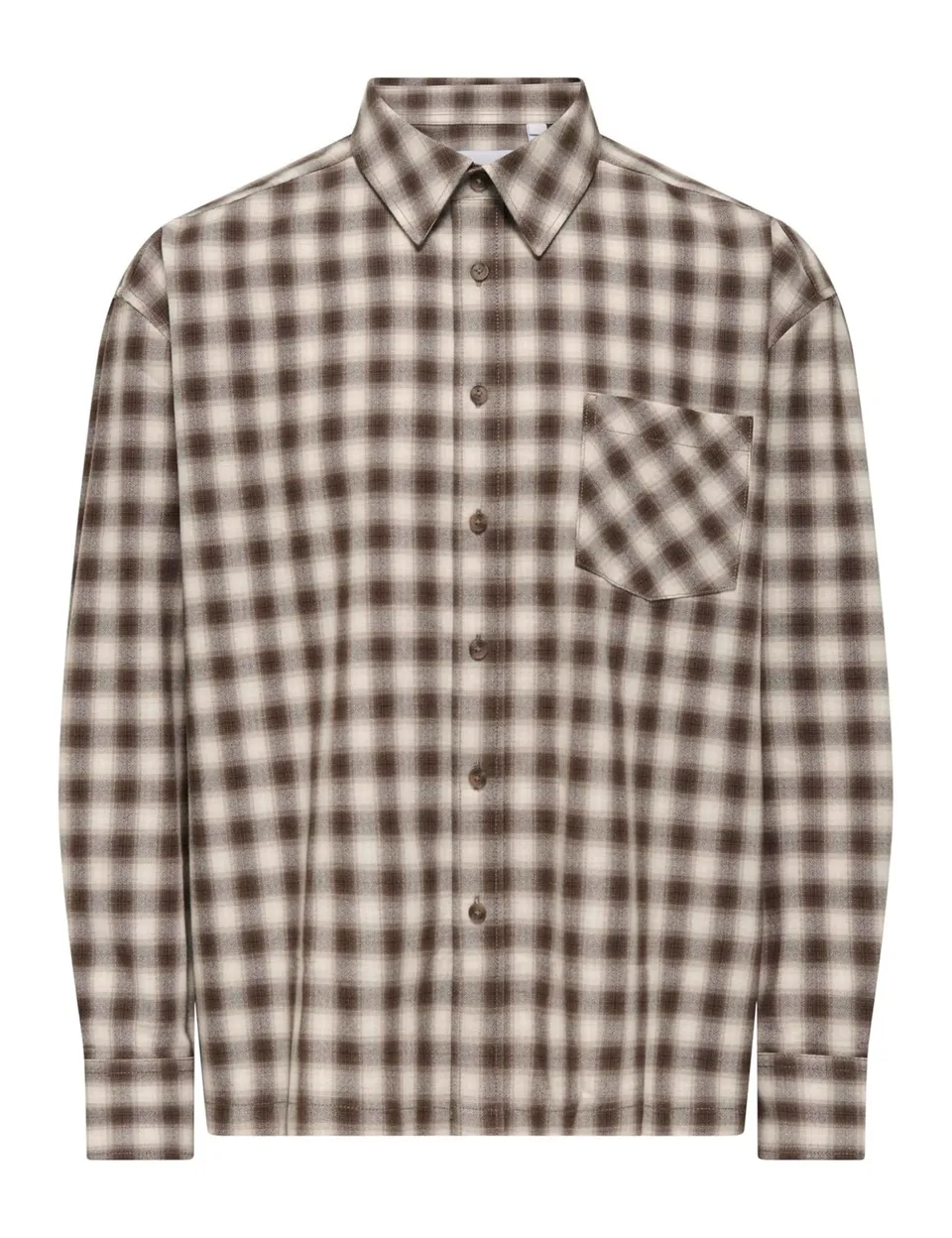 ONLY & SONS Onselliot Camicia Grey Pinstripe S
