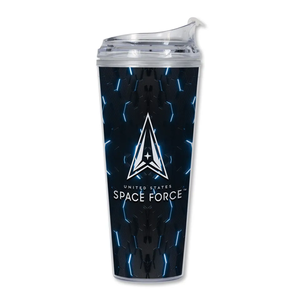 7.62 Design Space Force bicchiere termico plastica 24oz
