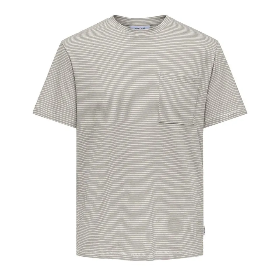 Only & Sons Onsbale t-shirt beige cotone taglia M uomo