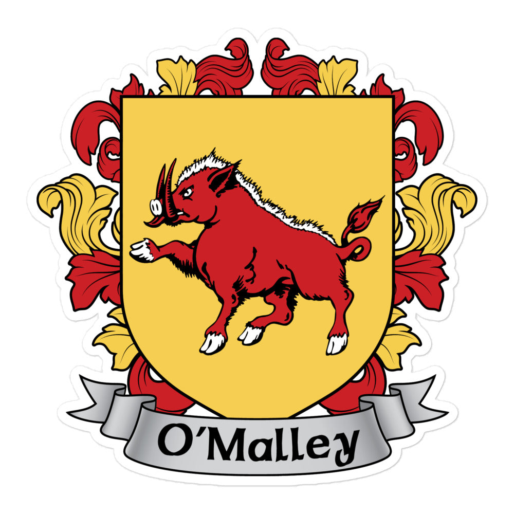 7.62 Design O'Malley Adesivo Stemma Irlandese 3″×3″ Vinile