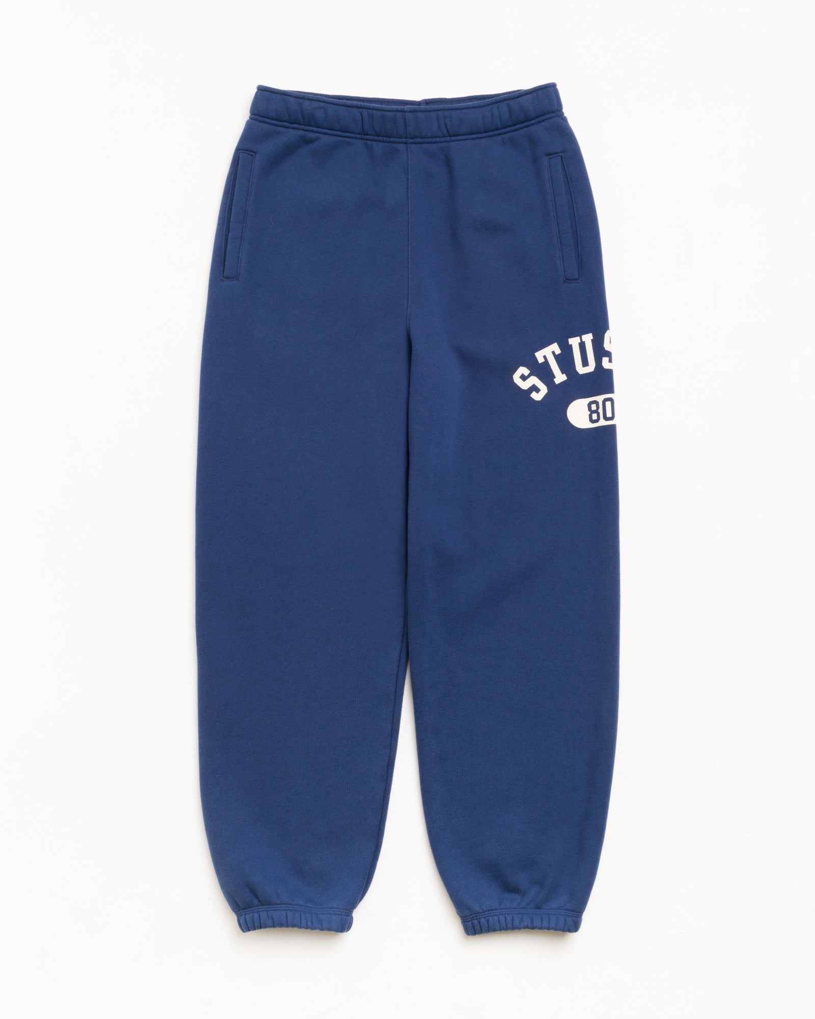 Stussy Varsity Fleece Pant pantalone navy 500 gsm