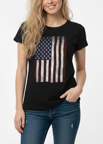 MAKAYA USA maglietta donna bandiera americana taglia S