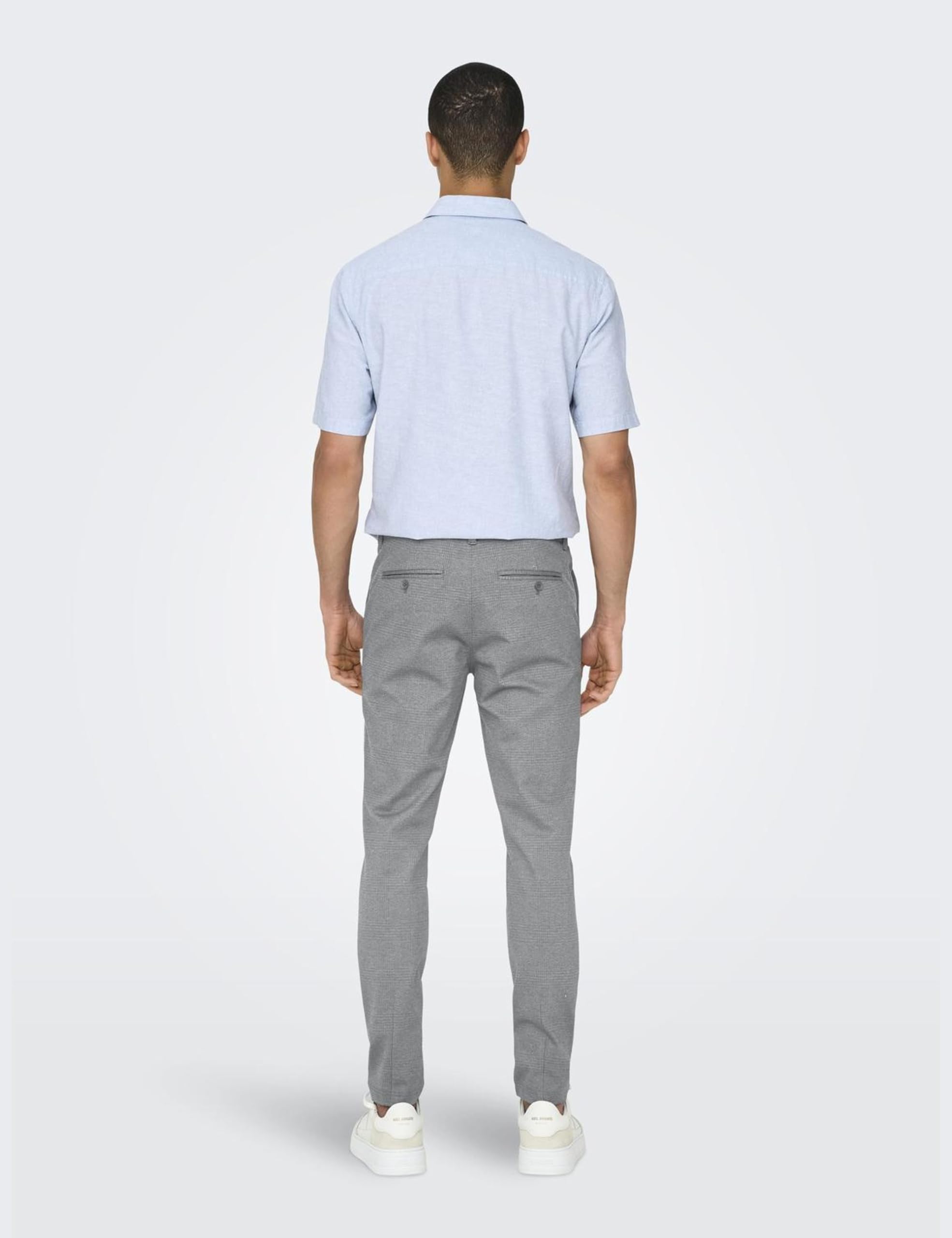 ONLY & SONS Onsmark Pantaloni Uomo Check Grifone 32W 32L