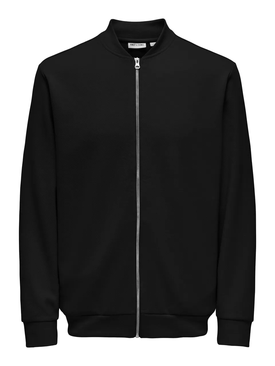 Only & Sons Onsnewkodyl Felpa Uomo Nero Full Zip Cappuccio